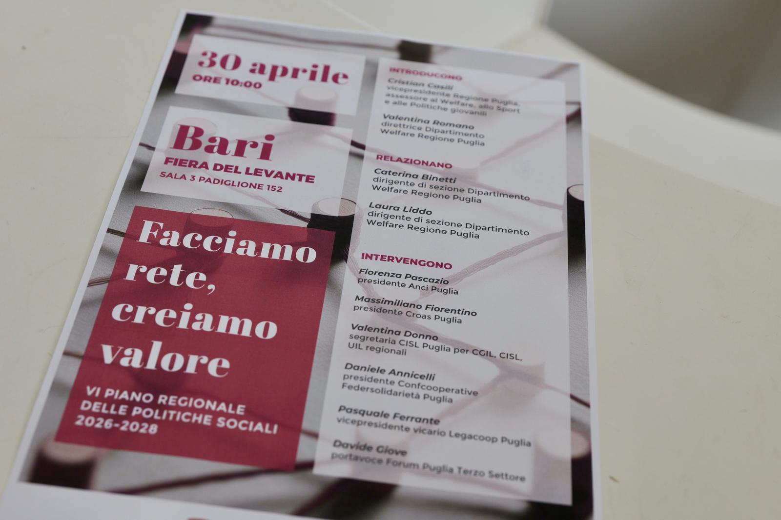 Galleria Politiche Sociali 2026-2028, presentato il VI Piano Regionale: oltre 1 miliardo di euro la dotazione per il triennio - Diapositiva 2 di 11
